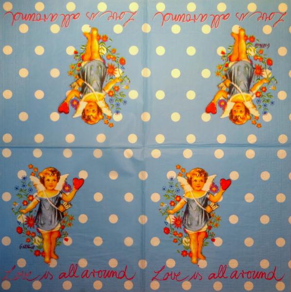 255 Engel - 3-lagig (blau) - ppd - G.v.d. Flierdt